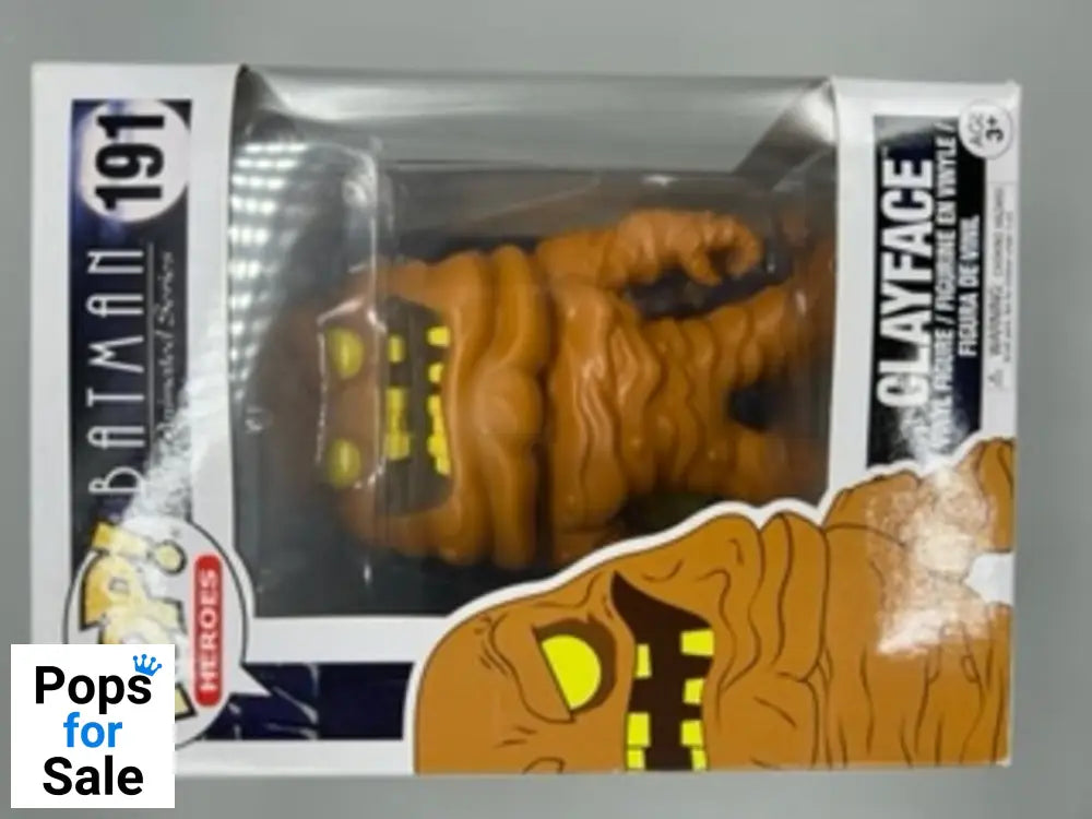 #191 Clayface - DC Batman Animated Series - Box Damaged Funko POP - PopsforSale.co.uk