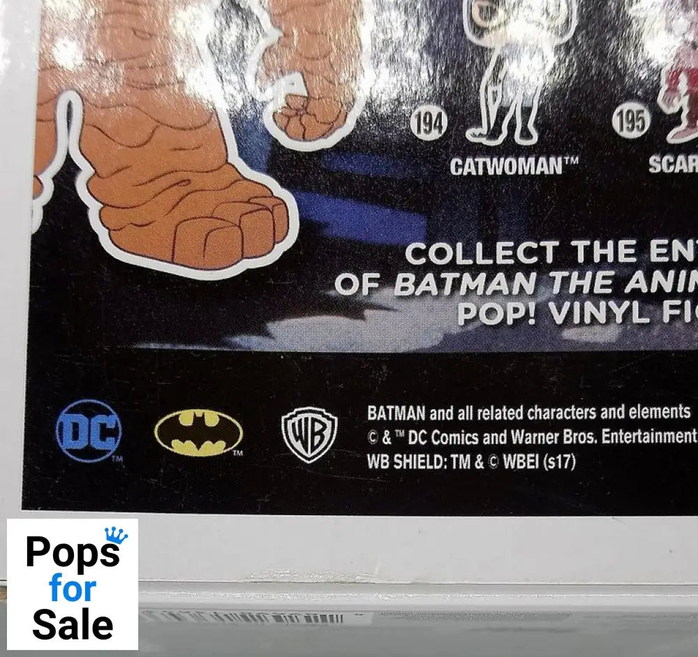 #191 Clayface - DC Batman Animated Series - Box Damaged Funko POP