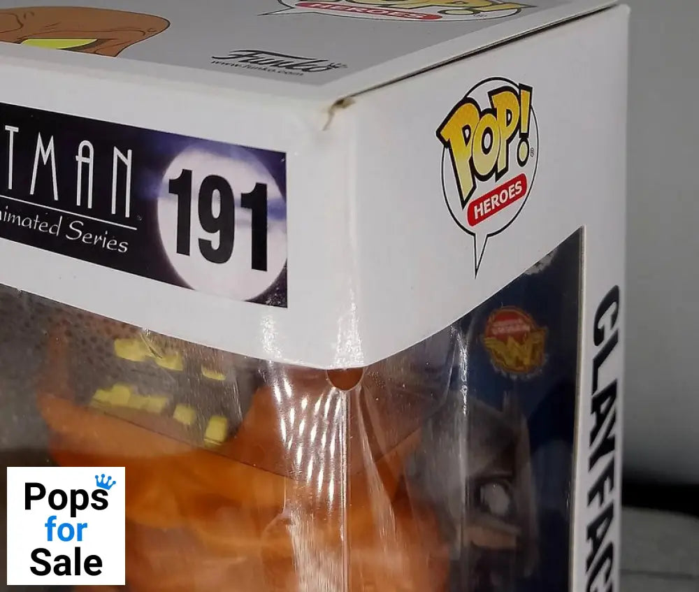#191 Clayface - DC Batman Animated Series - Box Damaged Funko POP