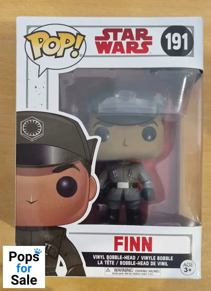 #191 Finn (Imperial Disguise) Star Wars The Last Jedi Funko POP