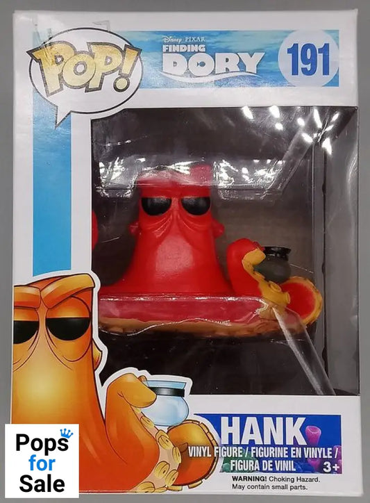 #191 Hank - Disney Finding Dory - Box Damaged Funko POP