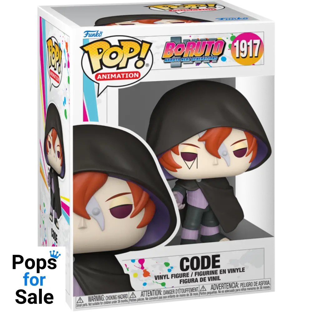 1917 Code - Boruto: Naruto Next Generations Funko POP PRESALE