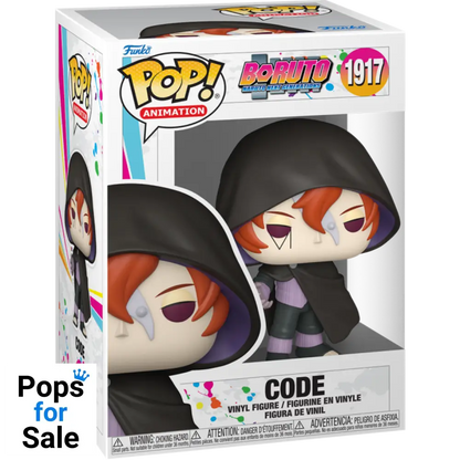 1917 Code - Boruto: Naruto Next Generations Funko POP PRESALE