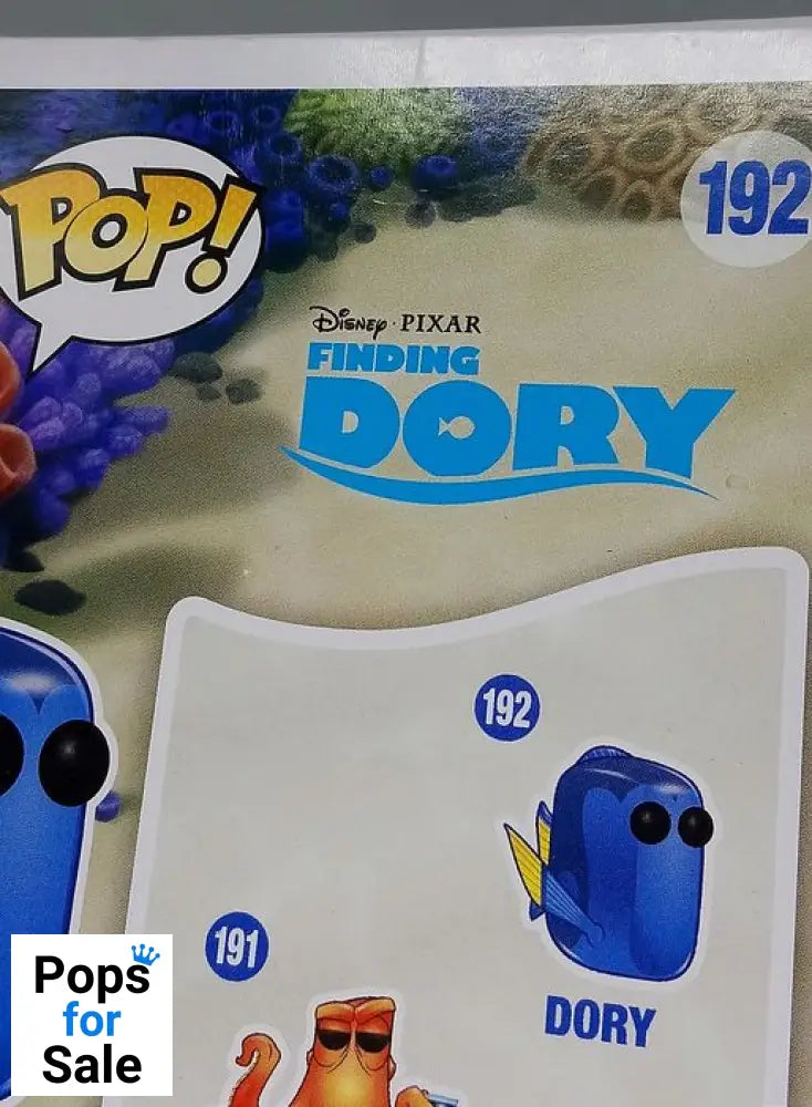 #192 Dory (Finding Dory) - Disney Finding Dory Box Damaged Funko POP - PopsforSale.co.uk