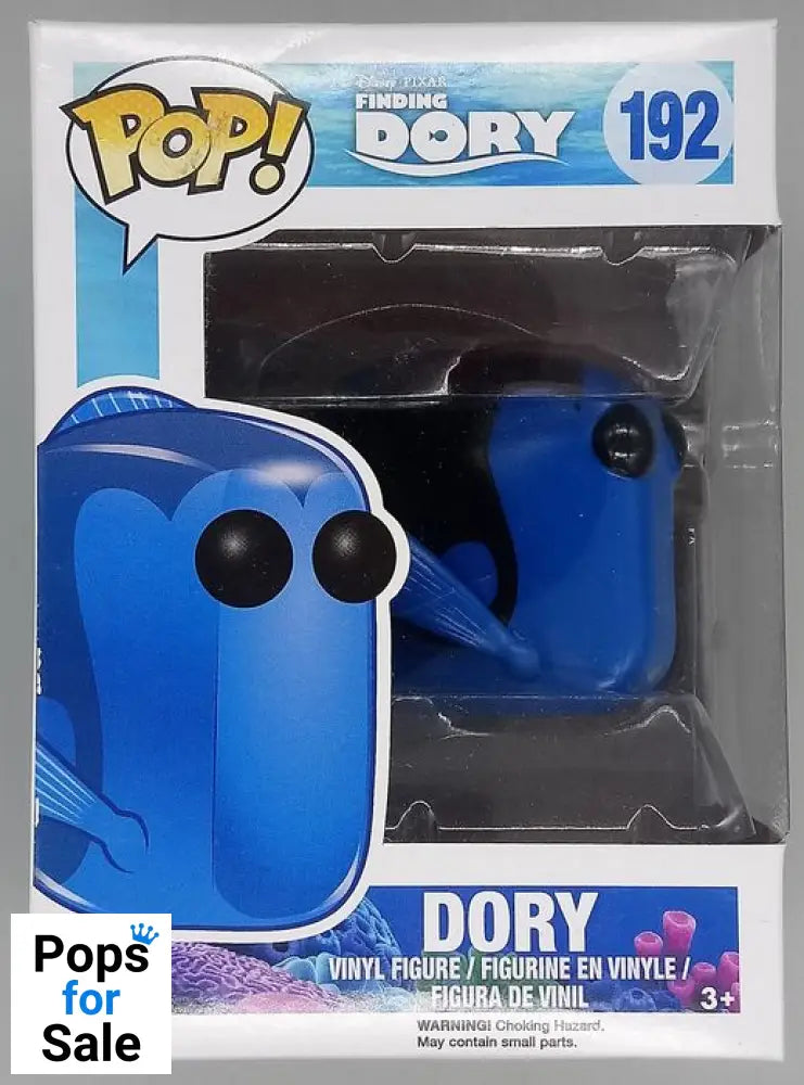 #192 Dory (Finding Dory) - Disney Finding Dory Box Damaged Funko POP