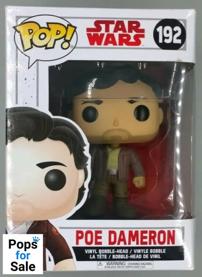 192 Poe Dameron - Star Wars Funko POP - Box Damaged
