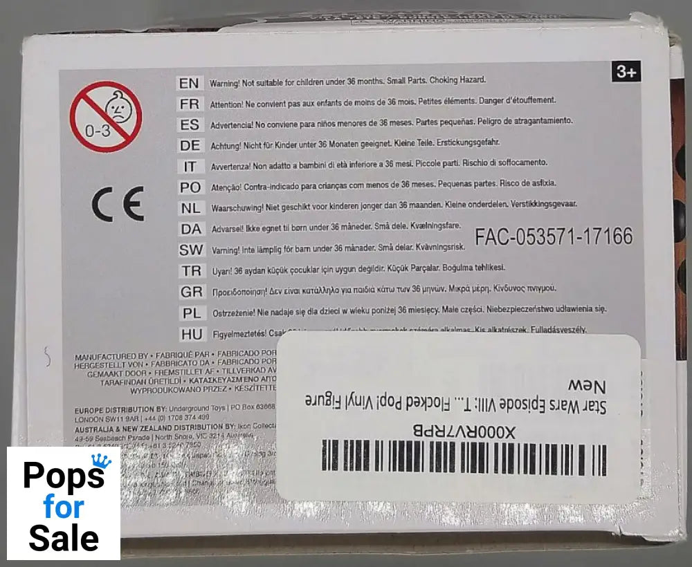 #195 Chewbacca (w/ Porg) - Star Wars - Box Damaged Funko POP