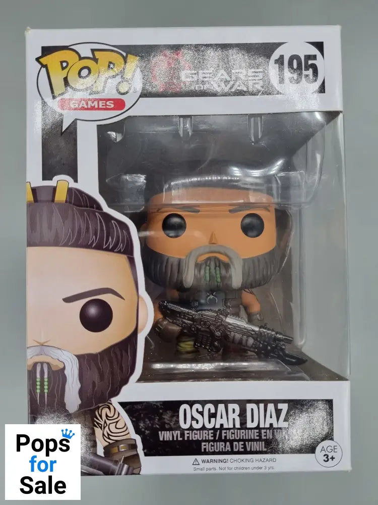 #195 Oscar Diaz - Gears of War Funko POP - PopsforSale.co.uk