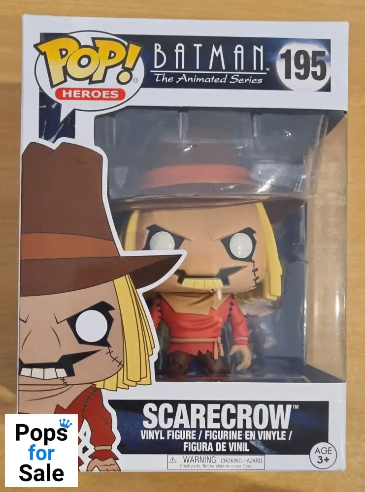 #195 Scarecrow - DC - Batman Animated Series Funko POP - PopsforSale.co.uk