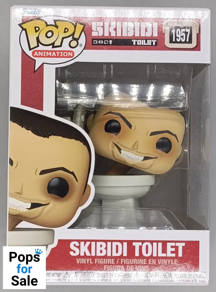 1957 Skibidi Toilet - Skibidi Toilet Funko POP - Box Damaged