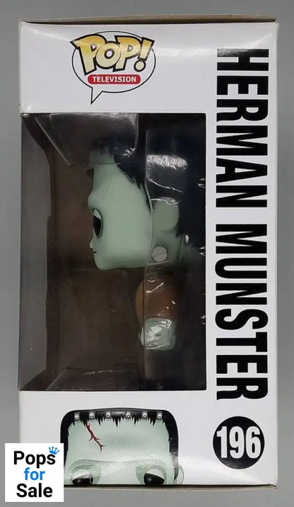 196 Herman Munster - The Munsters - Funko POP - Box Damaged