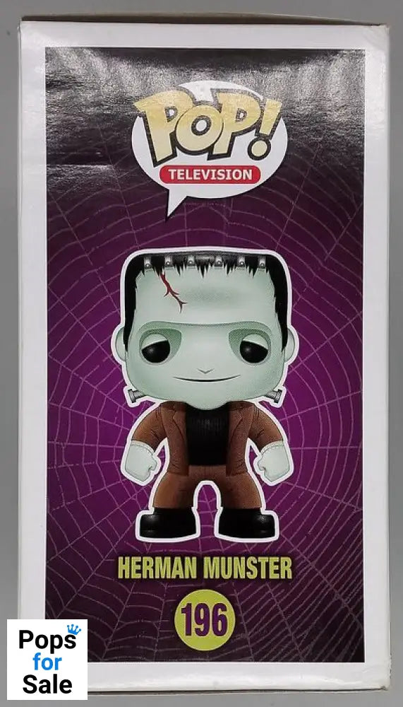 196 Herman Munster - The Munsters - Funko POP - Box Damaged