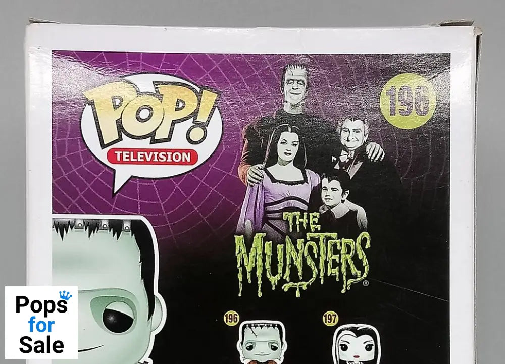 196 Herman Munster - The Munsters - Funko POP - Box Damaged