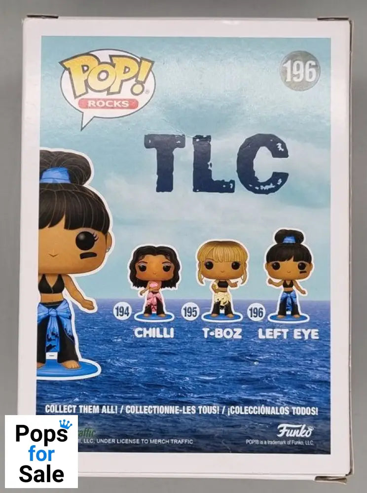 #196 Left Eye - Chase - TLC Funko POP - PopsforSale.co.uk