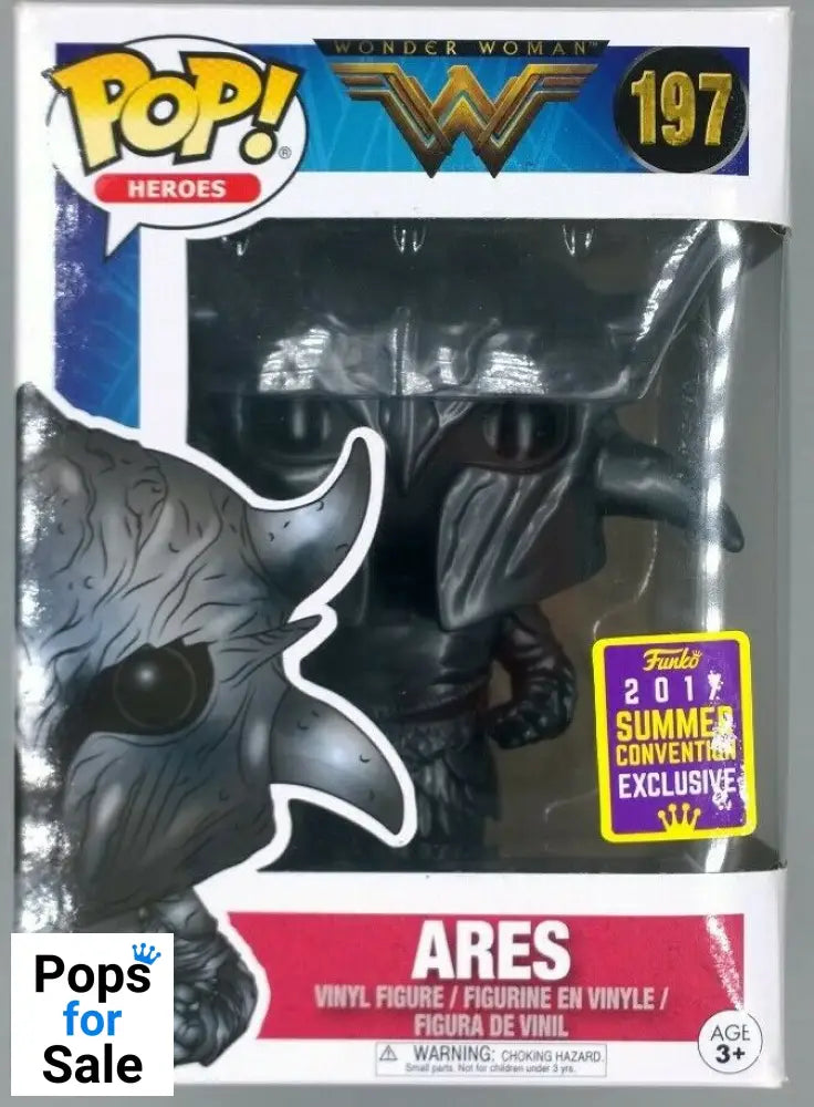 197 Ares -  DC Wonder Woman - 2017 Con Funko POP