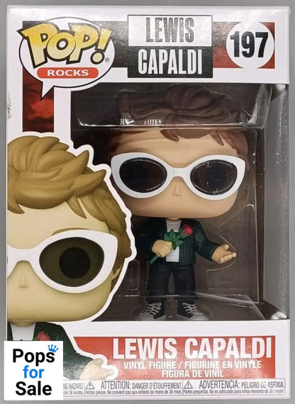 #197 Lewis Capaldi - Rocks - Box Damaged Funko POP