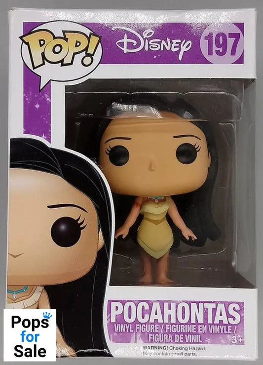 #197 Pocahontas - Disney - Box Damaged Funko POP - PopsforSale.co.uk