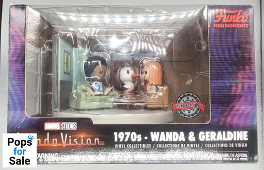 1970s Wanda & Geraldine - Wandavision Marvel - Mini Box Damaged