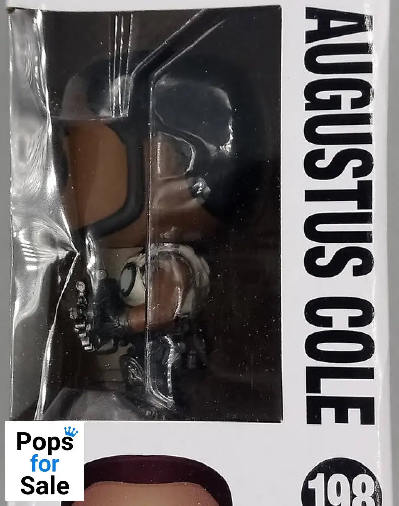 #198 Augustus Cole - Gears of War - Box Damaged Funko POP - PopsforSale.co.uk