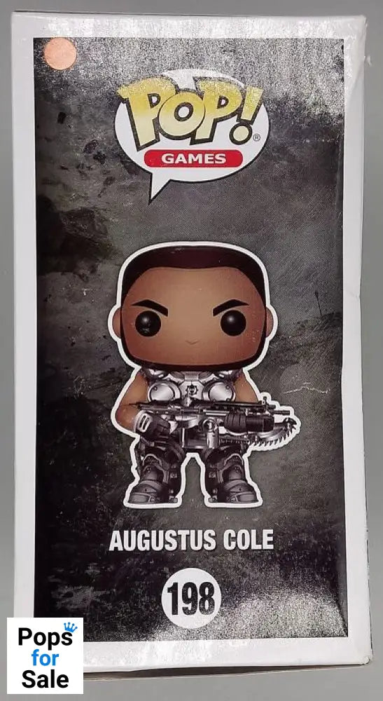#198 Augustus Cole - Gears of War - Box Damaged Funko POP