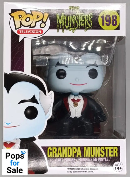 198 Grandpa Munster - The Munsters - Funko POP - Box Damaged