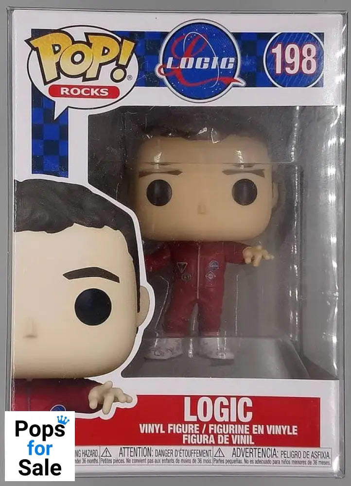 198 Logic w/Bobby Boy Icon - Funko POP - Box Damaged