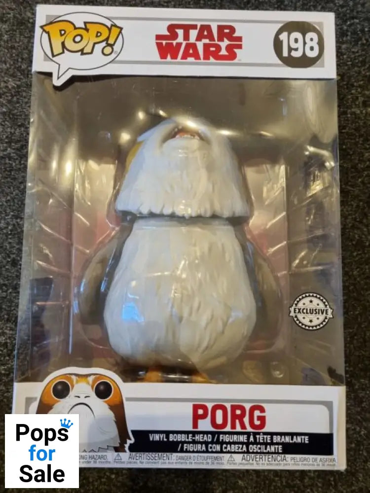 #198 Porg - 10 Inch - Star Wars Funko POP - PopsforSale.co.uk