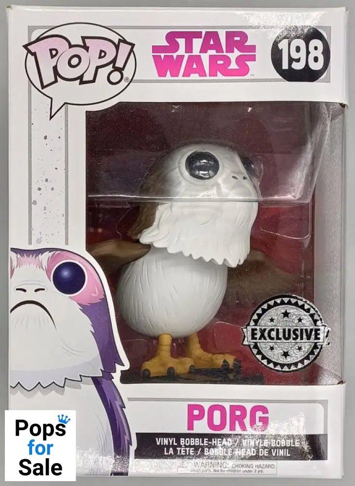 #198 Porg (Open Wings) - Star Wars - Box Damaged Funko POP - PopsforSale.co.uk