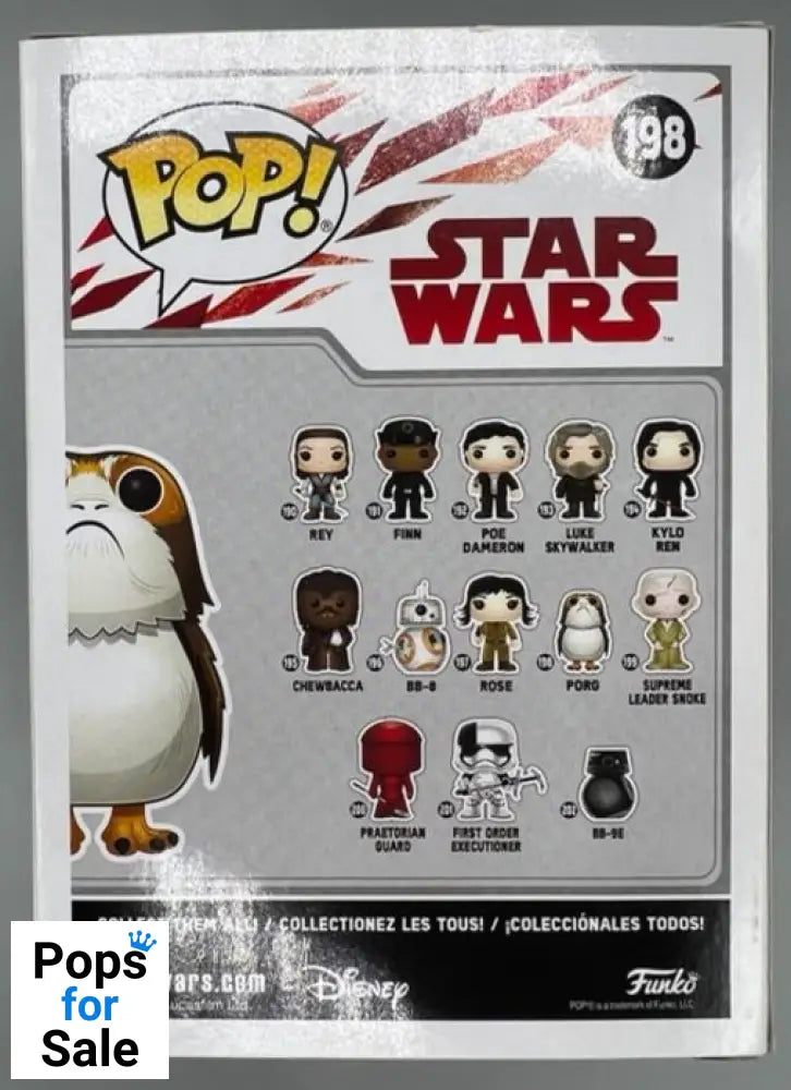 #198 Porg (Open Wings) - Star Wars Funko POP - PopsforSale.co.uk