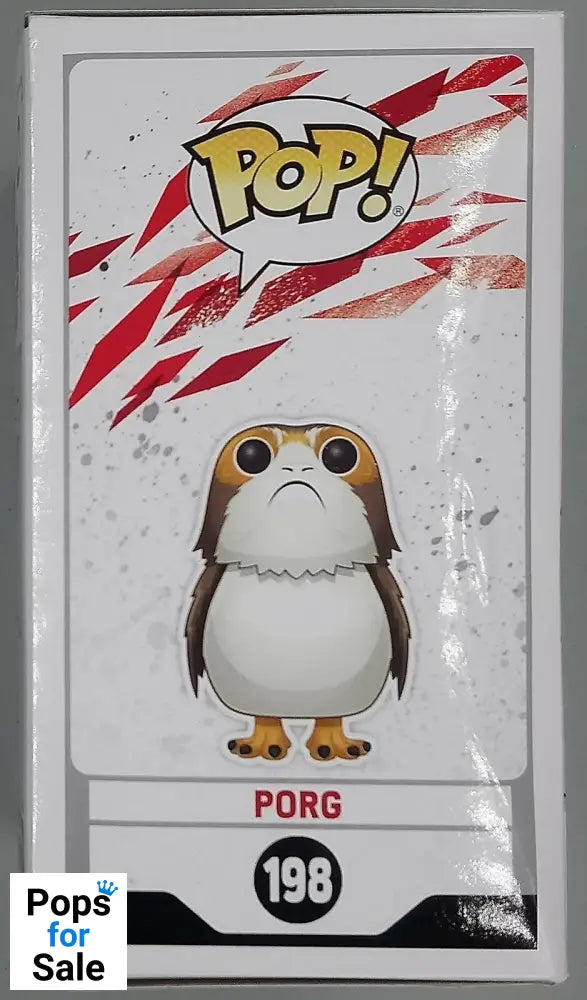 198 Porg - Star Wars - The Last Jedi - Box Damaged Funko POP