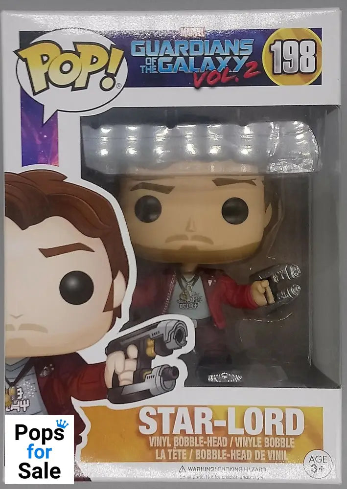 198 Star-Lord - Marvel Guardians of the Galaxy Vol 2 Funko POP