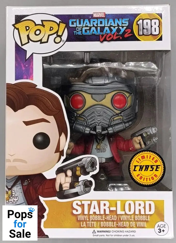 #198 Star-Lord (Masked) Chase Guardians Of The Galaxy Vol 2 Funko POP - PopsforSale.co.uk