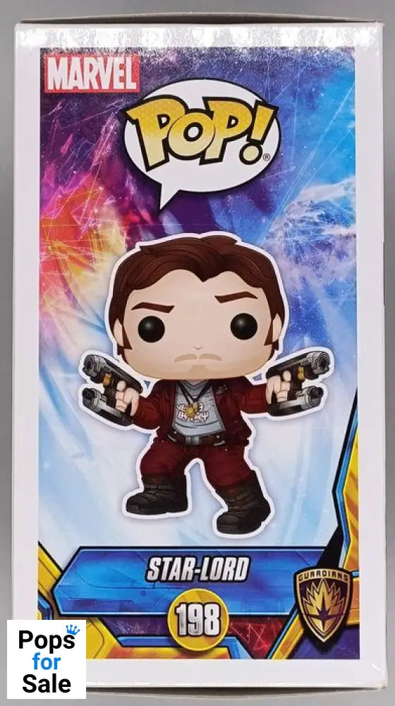 #198 Star-Lord (Masked) Chase Guardians Of The Galaxy Vol 2 Funko POP