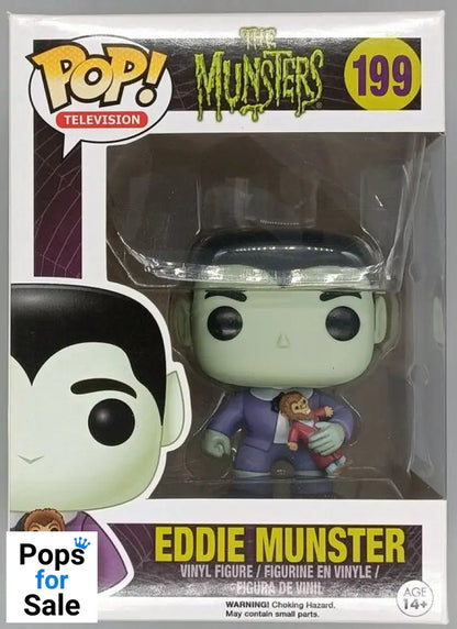 199 Eddie Munster - The Munsters - Box Damaged Funko POP