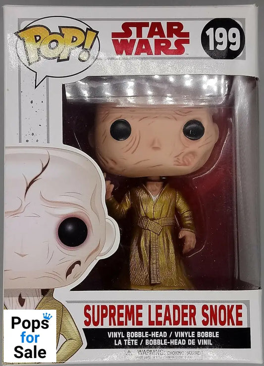 199 Supreme Leader Snoke - Star Wars - The Last Jedi Funko POP