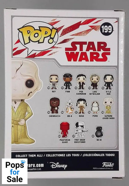 199 Supreme Leader Snoke - Star Wars - The Last Jedi Funko POP