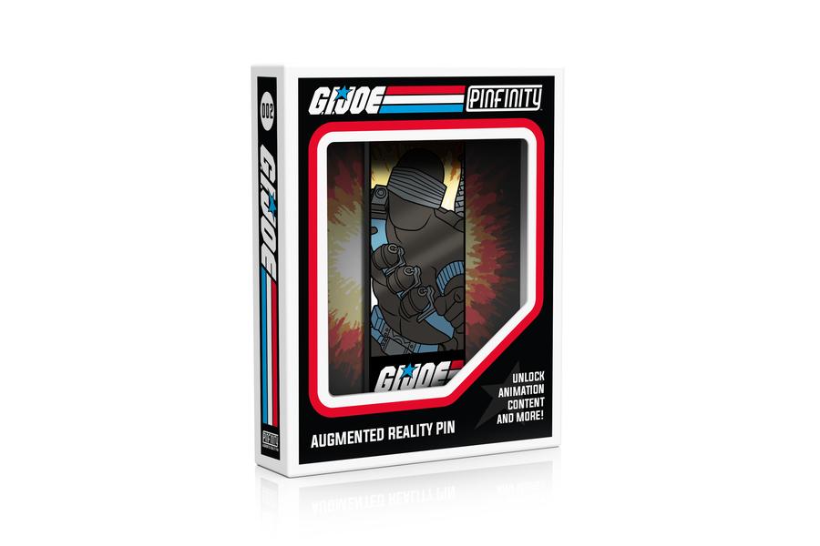 Pinfinity AR Pin: Snake Eyes Filecard - G.I. Joe PJOE002 Pin