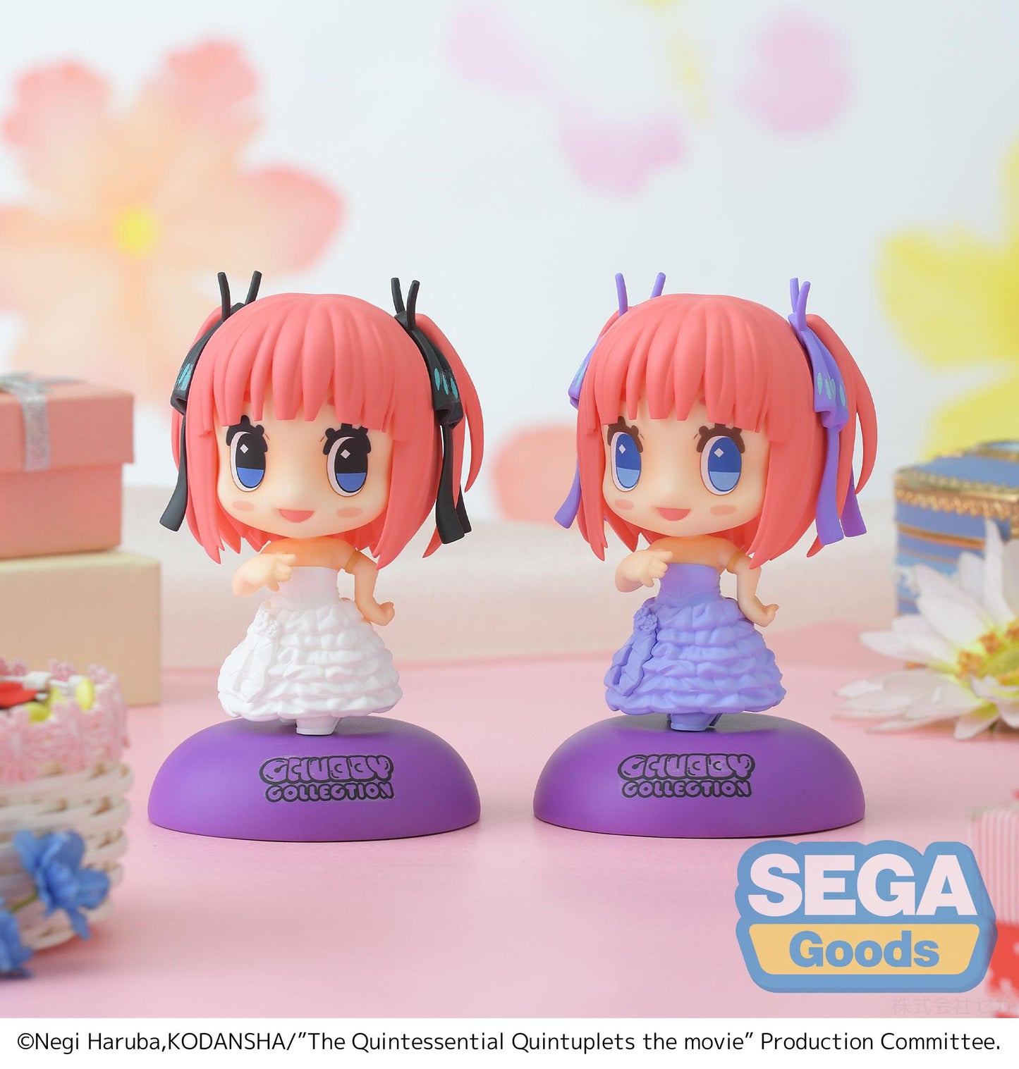 Chubby Collection Nino Nakano - The Quintessential Quintuplets Movie Vinyl Figure