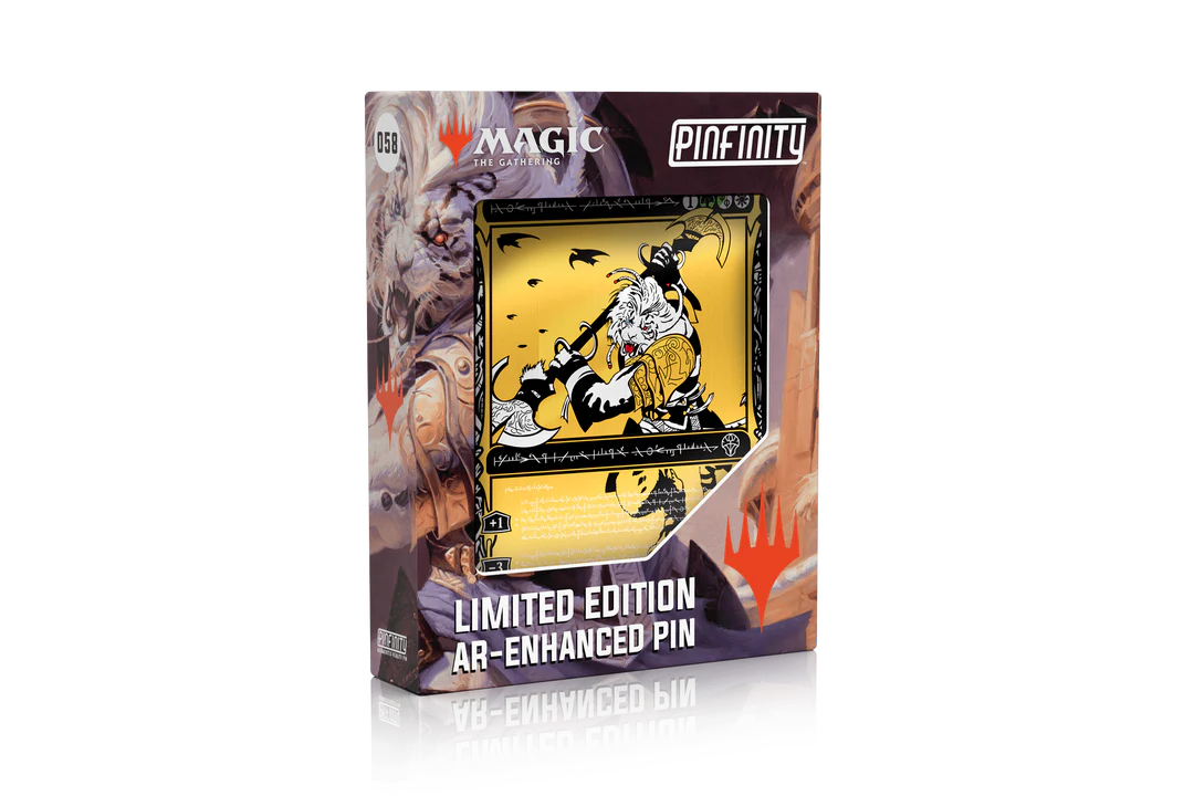 Pinfinity AR Pin: Ajani Sleeper Agent Phyrexian - Magic the Gathering Dominaria United Blackout PMTG058 Pin