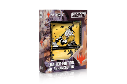 Pinfinity AR Pin: Ajani Sleeper Agent Phyrexian - Magic the Gathering Dominaria United Blackout PMTG058 Pin