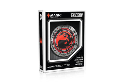 Pinfinity AR Pin: Red Mana Crest - Magic the Gathering PFMTG002 Pin
