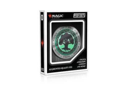 Pinfinity AR Pin: Green Mana Crest - Magic the Gathering PFMTG010 Pin