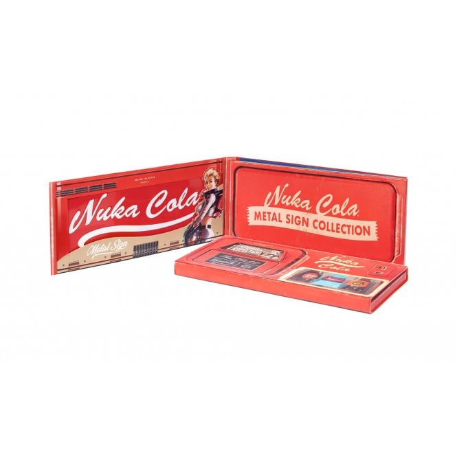 Metal Sign Collection Nuka Cola Triple Pack Merchandise