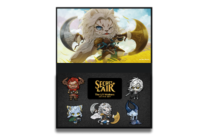Pinfinity AR Pin: Li`l Walkers 5 Pin Set - Magic the Gathering Secret Lair PMTGSLSET001 Pin
