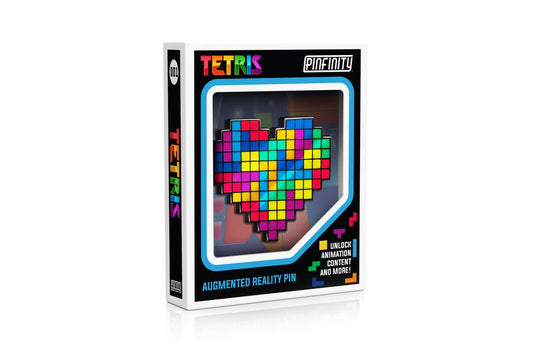 Pinfinity AR Pin: I Heart Tetris PT001 Pin