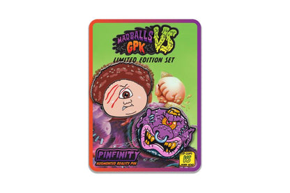 Pinfinity AR Pin: Sy Clops VS Horn Head - GPK VS Madballs PFGPKMB001 Pin