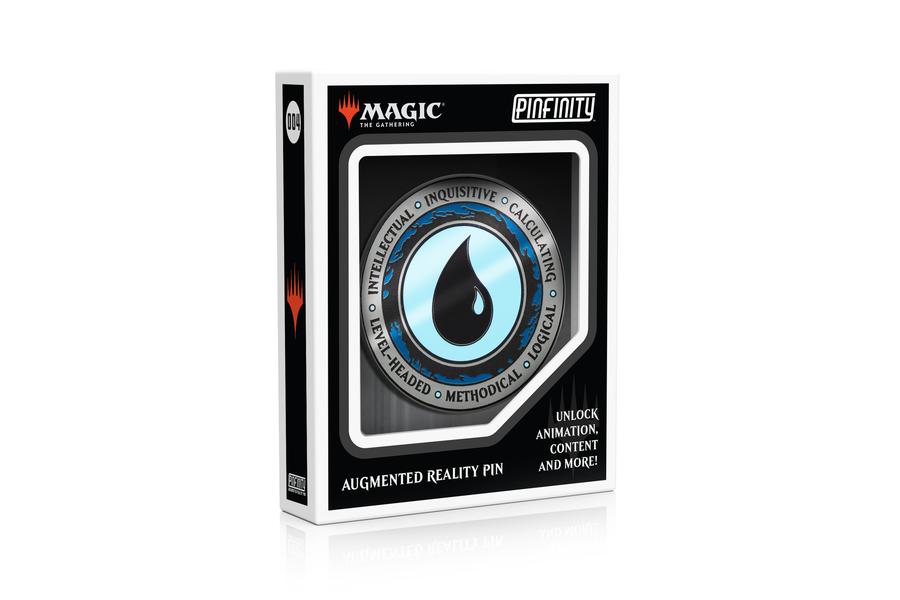 Pinfinity AR Pin: Blue Mana Crest - Magic the Gathering PFMTG004 Pin