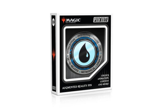Pinfinity AR Pin: Blue Mana Crest - Magic the Gathering PFMTG004 Pin