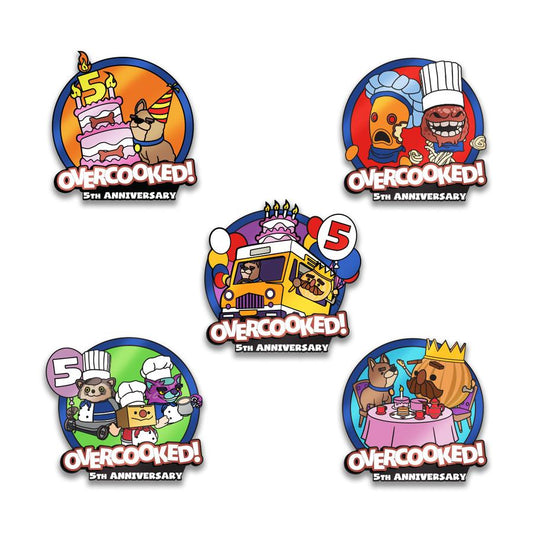 Pinfinity AR Pin: Overcooked 5th Anniverary Set PT17OCSET001 Pin
