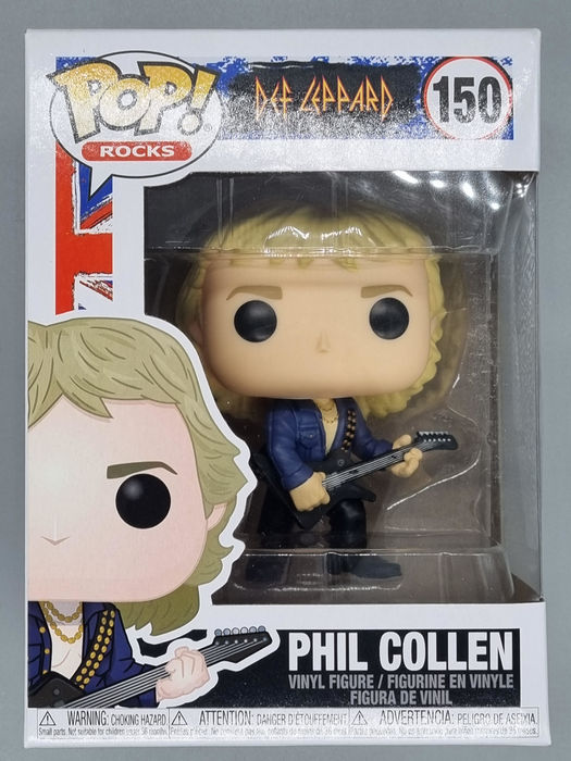 #150 Phil Collen - Def Leppard Funko POP